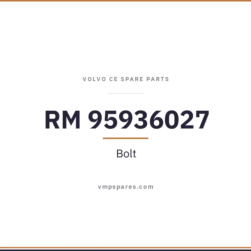 RM 95936027 – Bolt