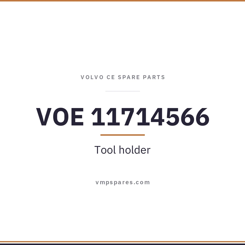 VOE 11714566 – Tool holder