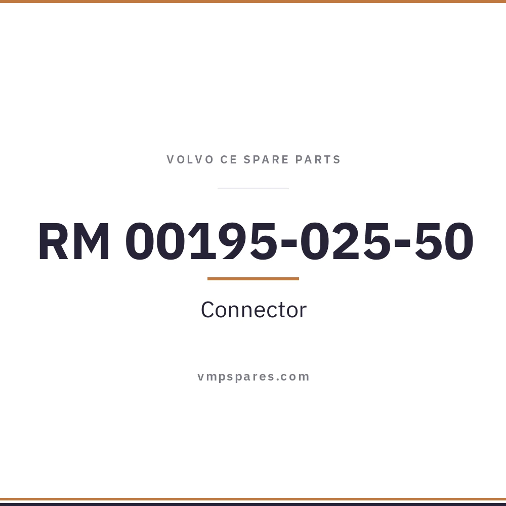 RM 00195-025-50 – Connector