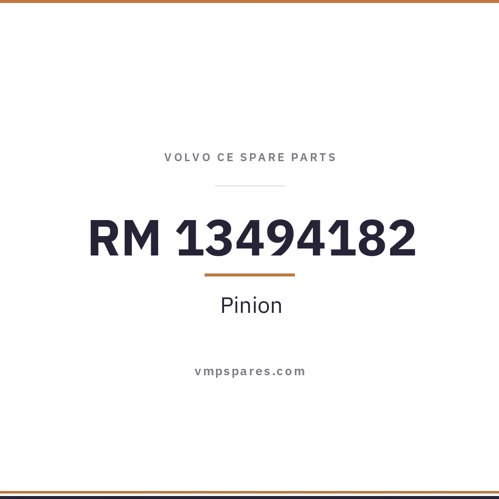 RM 13494182 – Pinion
