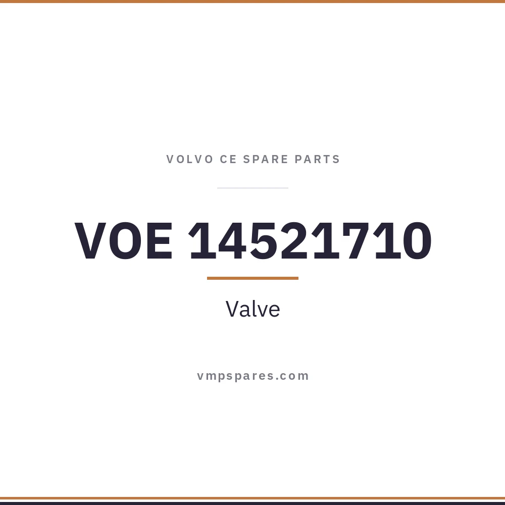 VOE 14521710 – Valve
