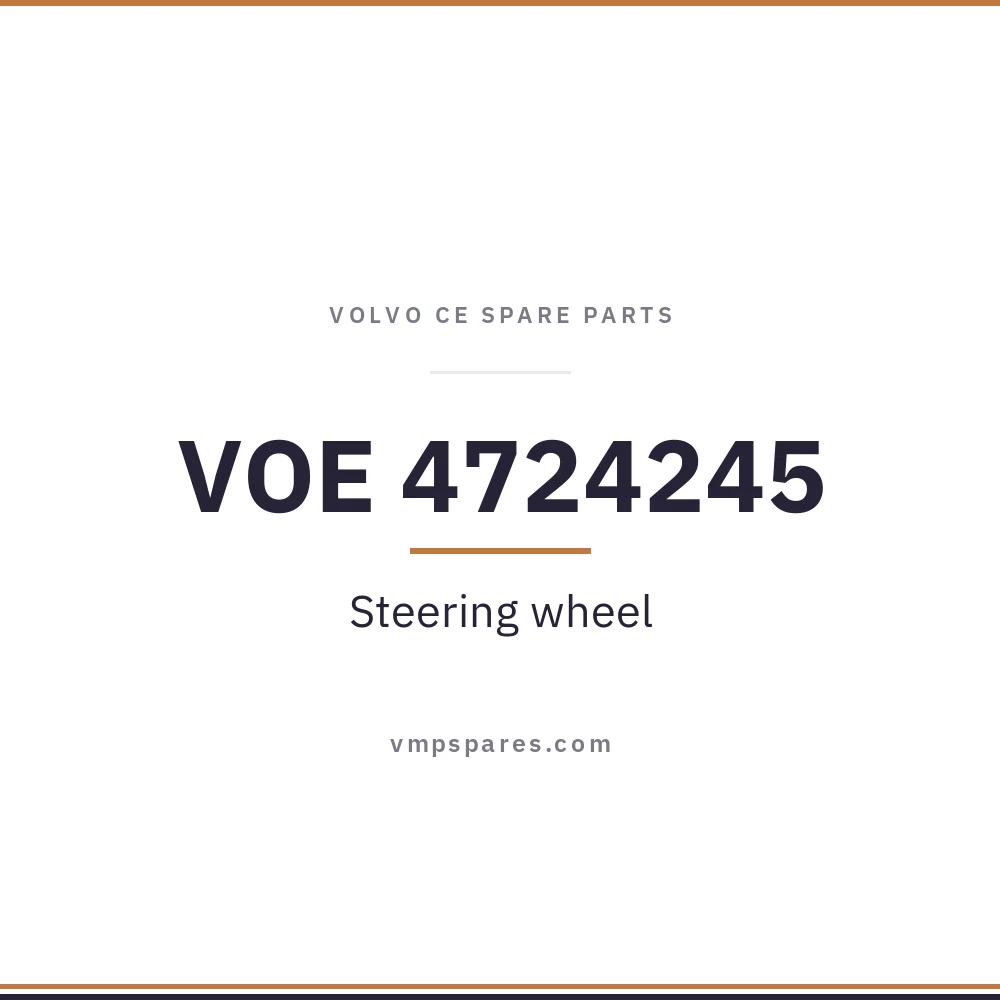 VOE 4724245 – Steering wheel