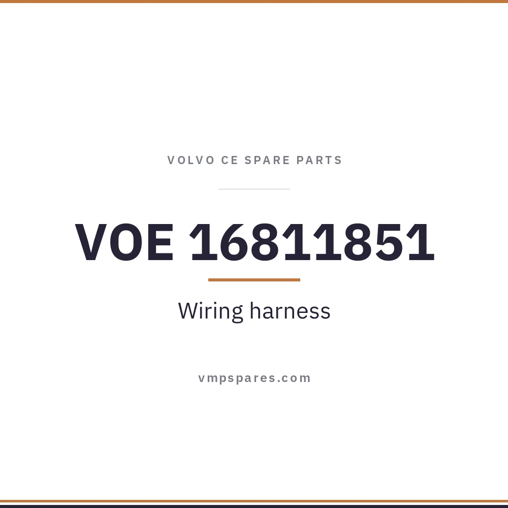 VOE 16811851 – Wiring harness