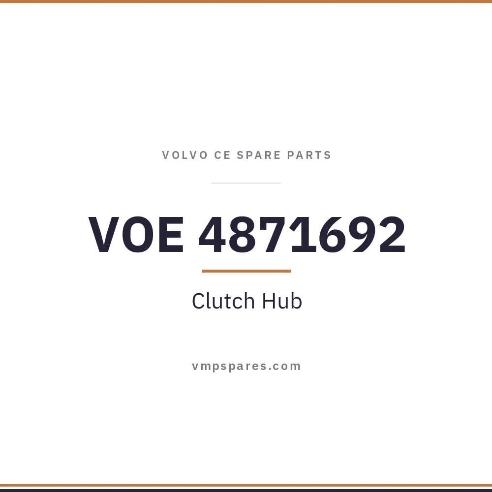 VOE 4871692 – Clutch Hub