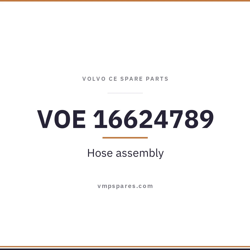 VOE 16624789 – Hose assembly