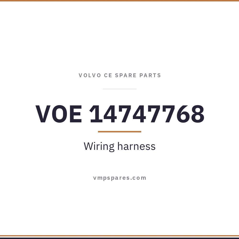 VOE 14747768 – Wiring harness
