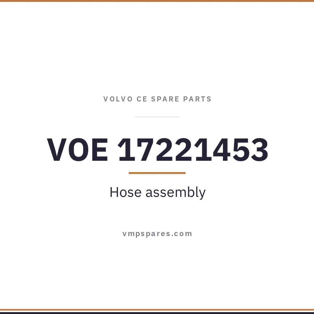 VOE 17221453 – Hose assembly