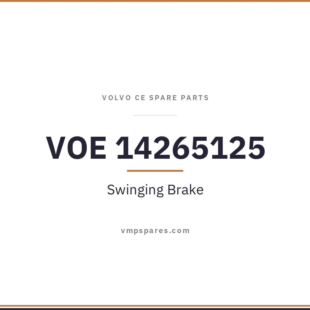 VOE 14265125 – Swinging Brake