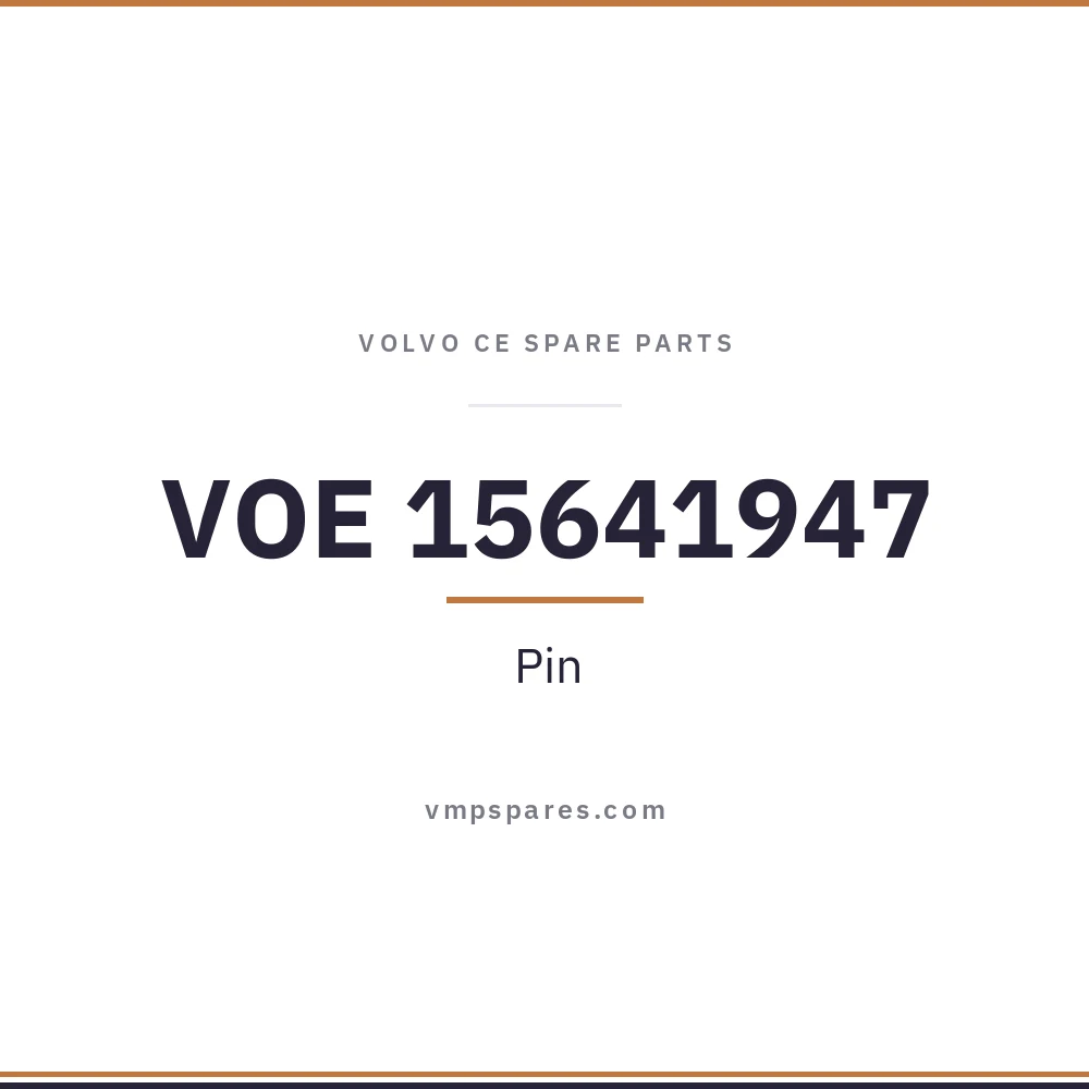 VOE 15641947 – Pin