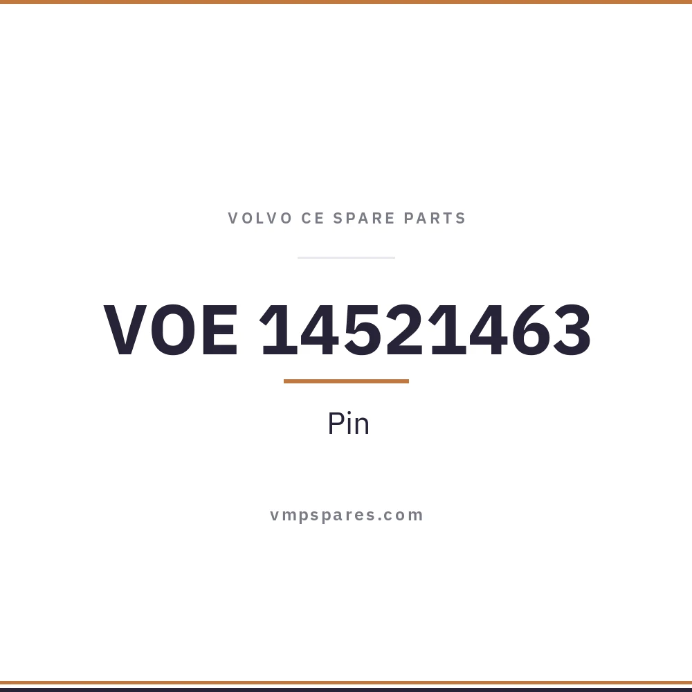 VOE 14521463 – Pin