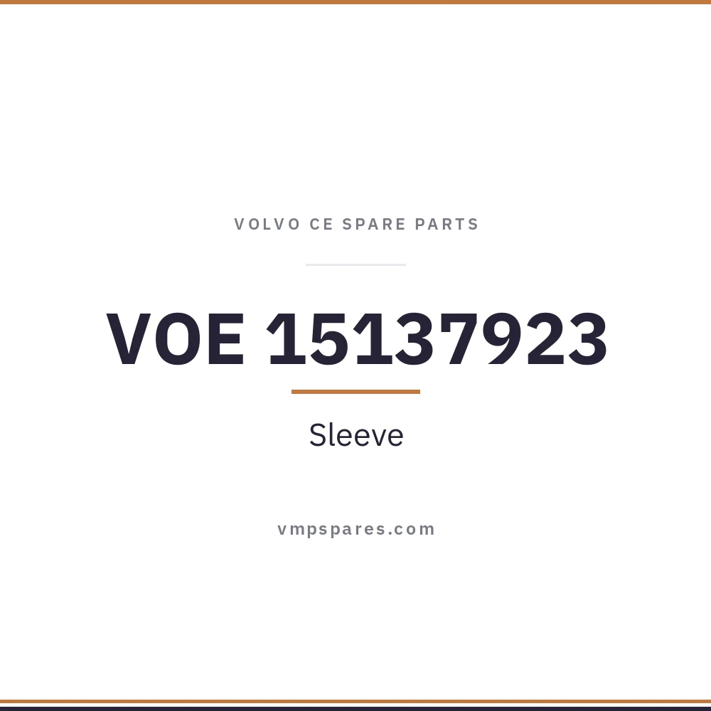 VOE 15137923 – Sleeve