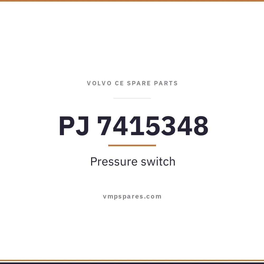PJ 7415348 – Pressure switch