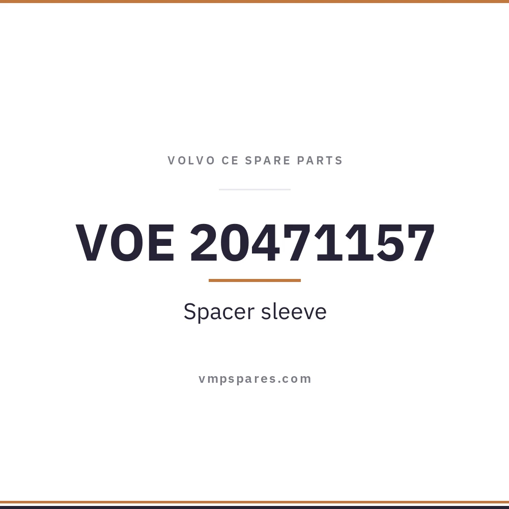 VOE 20471157 – Spacer sleeve