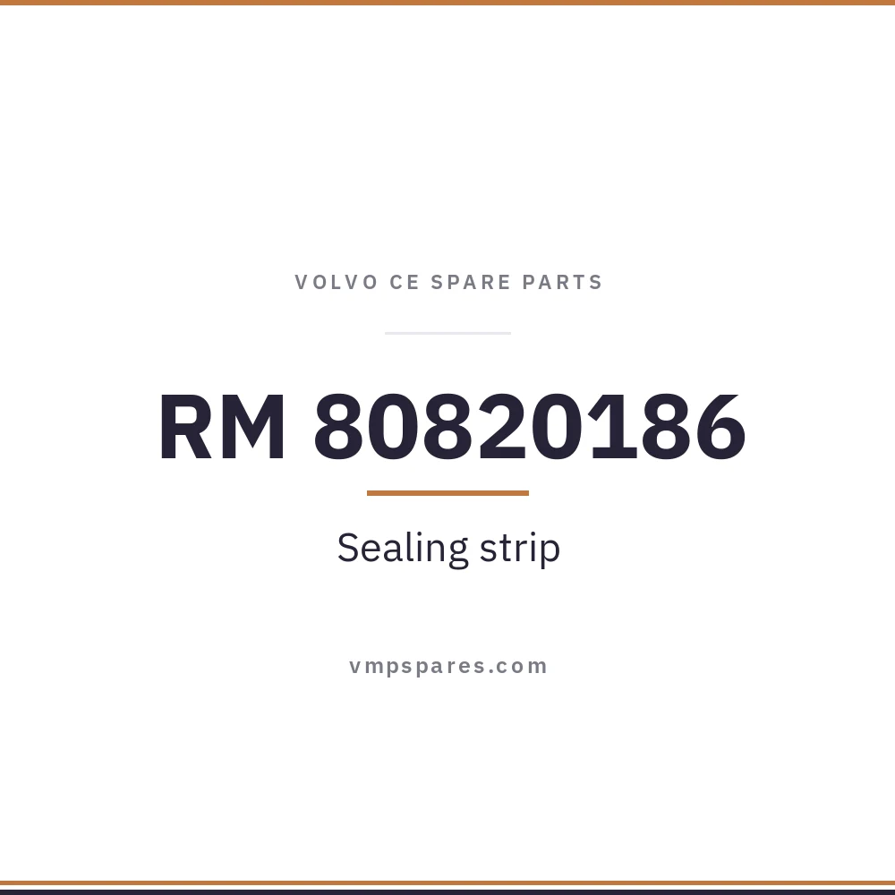 RM 80820186 – Sealing strip
