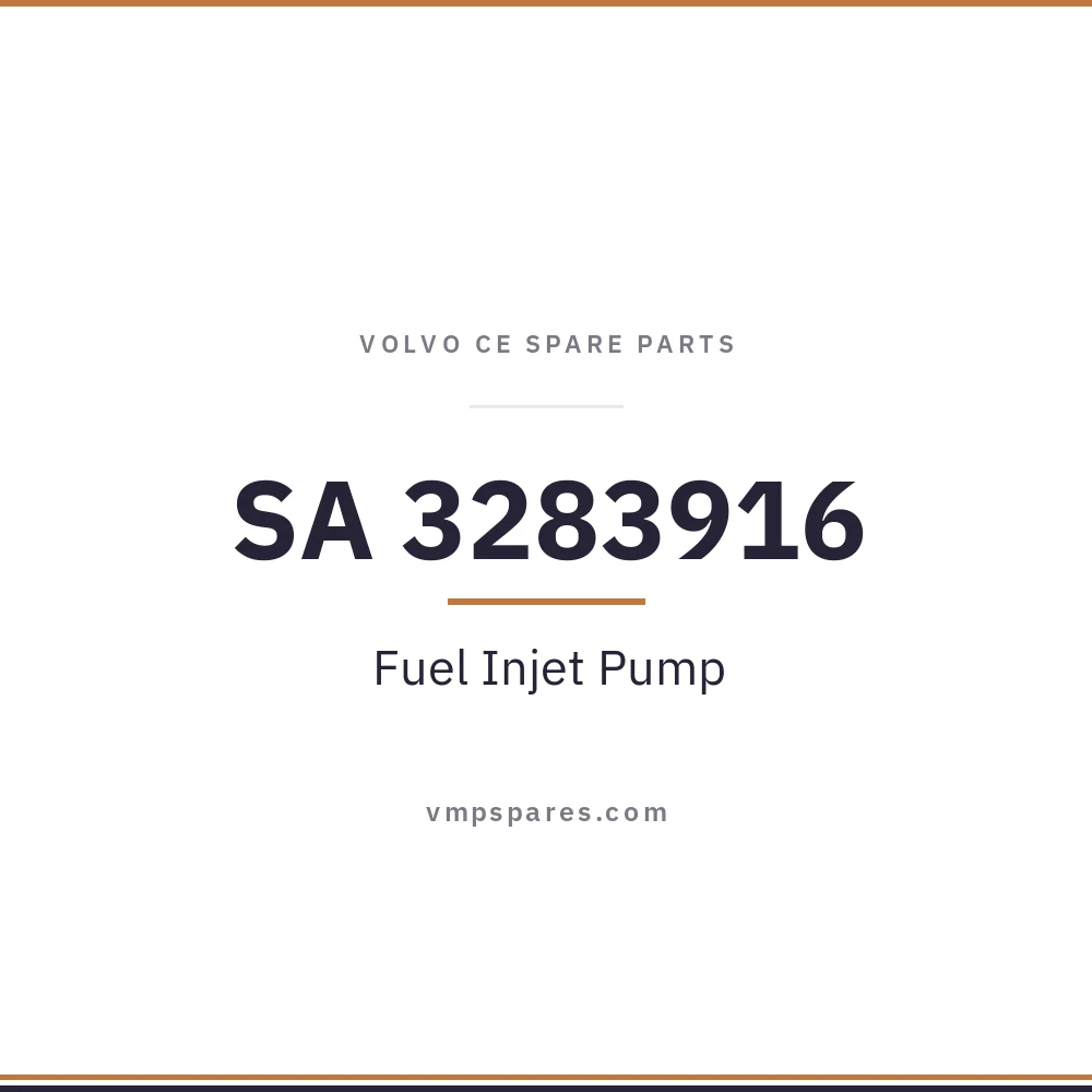 SA 3283916 – Fuel Injet Pump