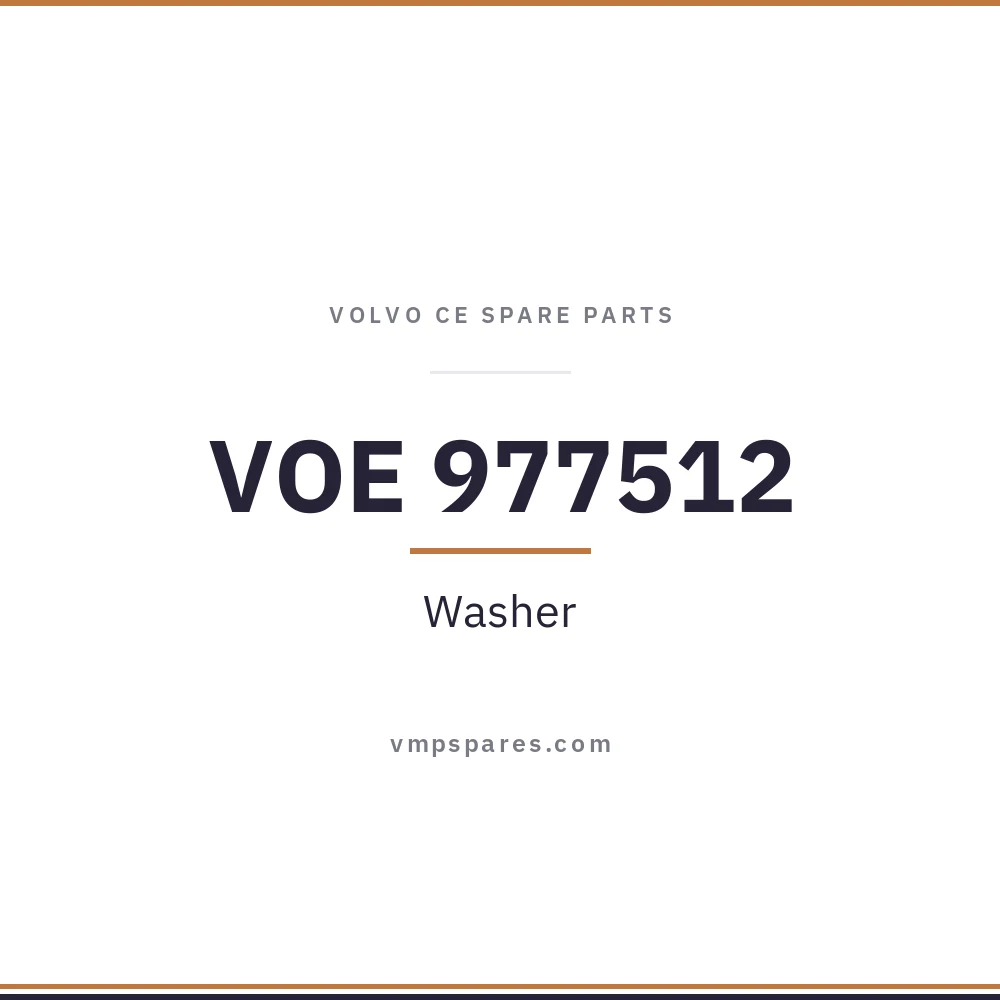 VOE 977512 – Washer