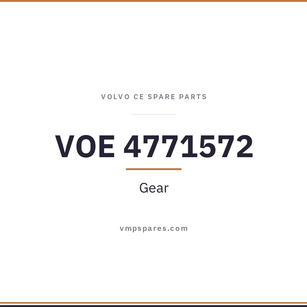 VOE 4771572 – Gear