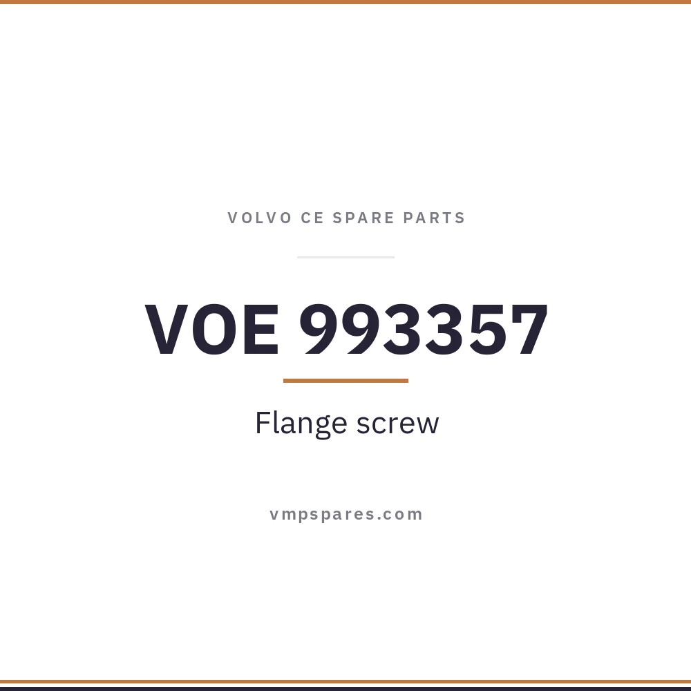 VOE 993357 – Flange screw