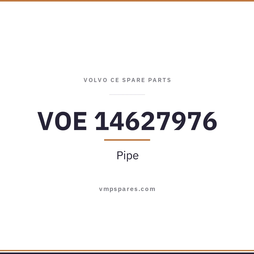 VOE 14627976 – Pipe