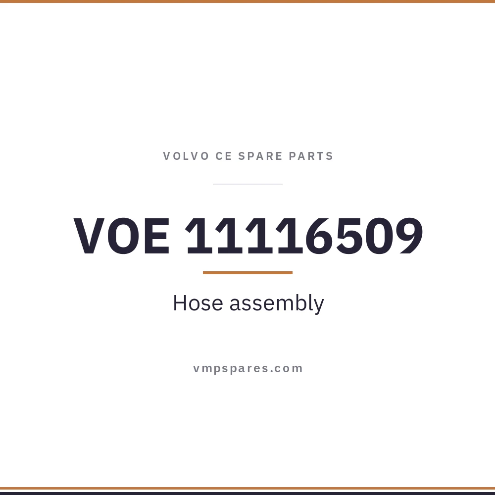 VOE 11116509 – Hose assembly