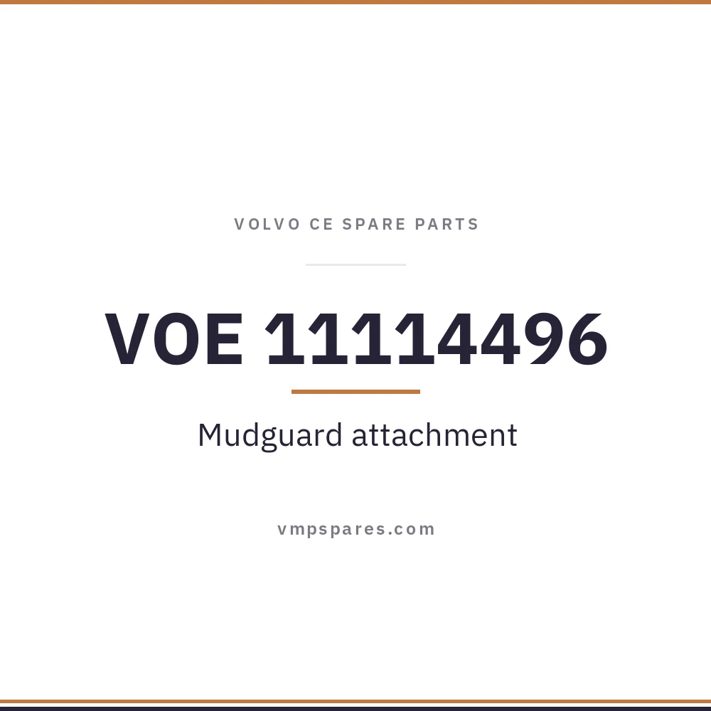VOE 11114496 – Mudguard attachment