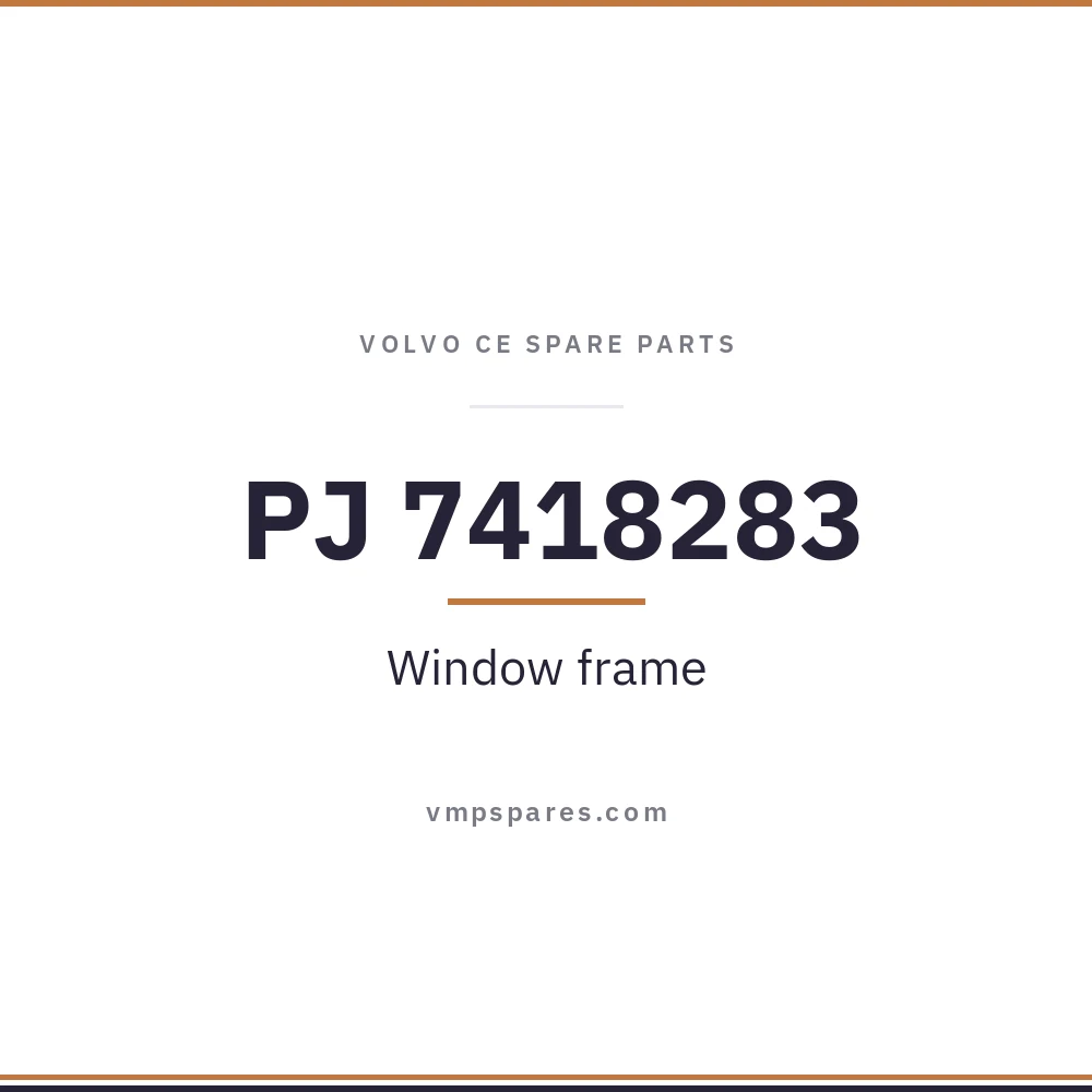 PJ 7418283 – Window frame