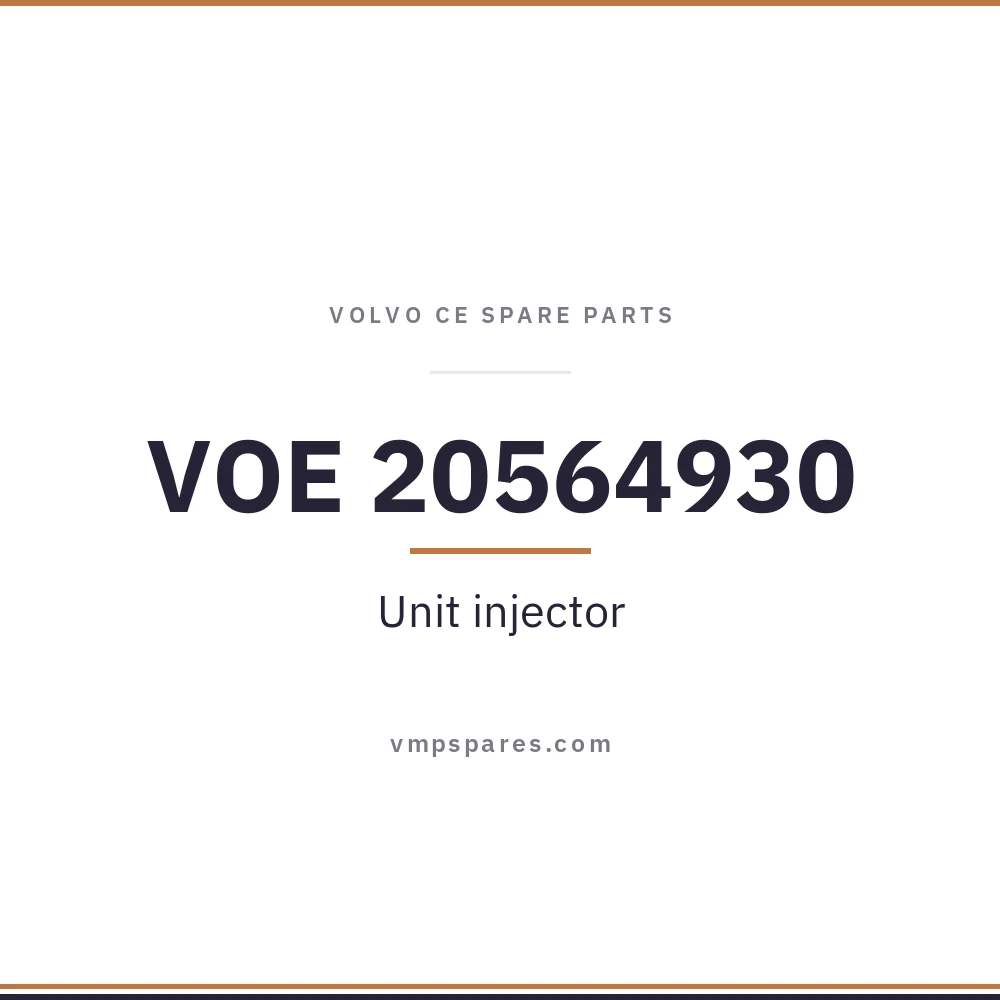 VOE 20564930 – Unit injector