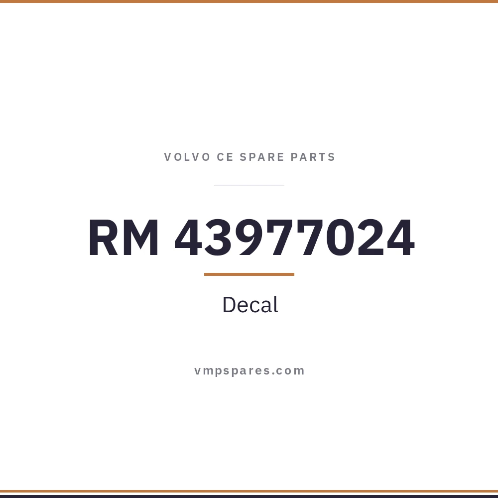 RM 43977024 – Decal
