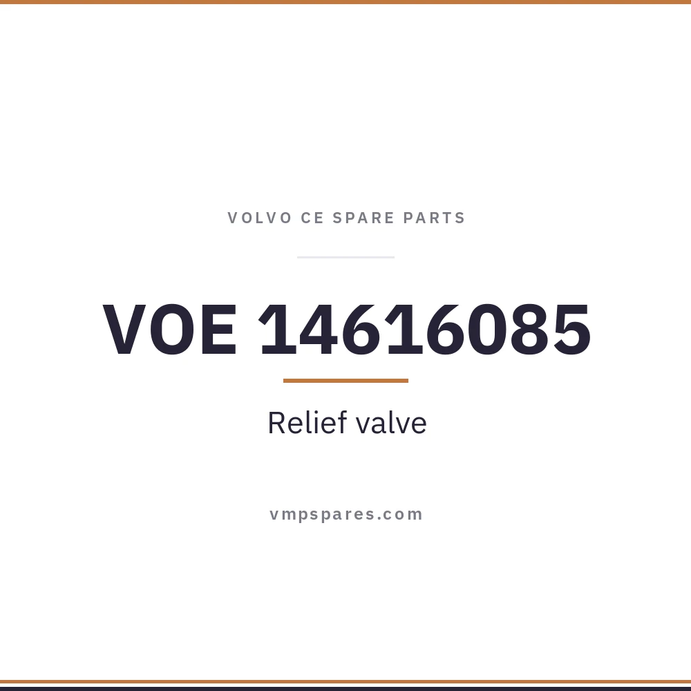 VOE 14616085 – Relief valve