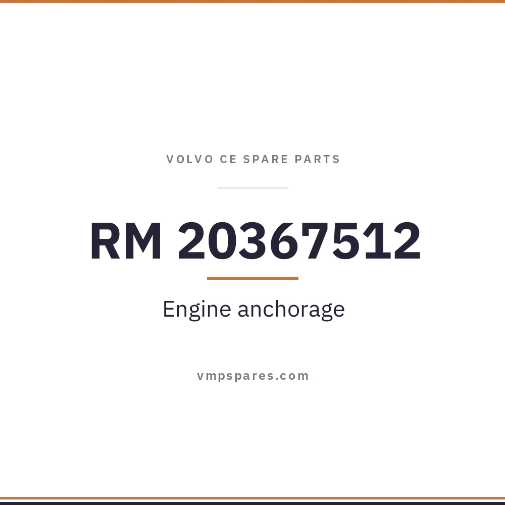 RM 20367512 – Engine anchorage