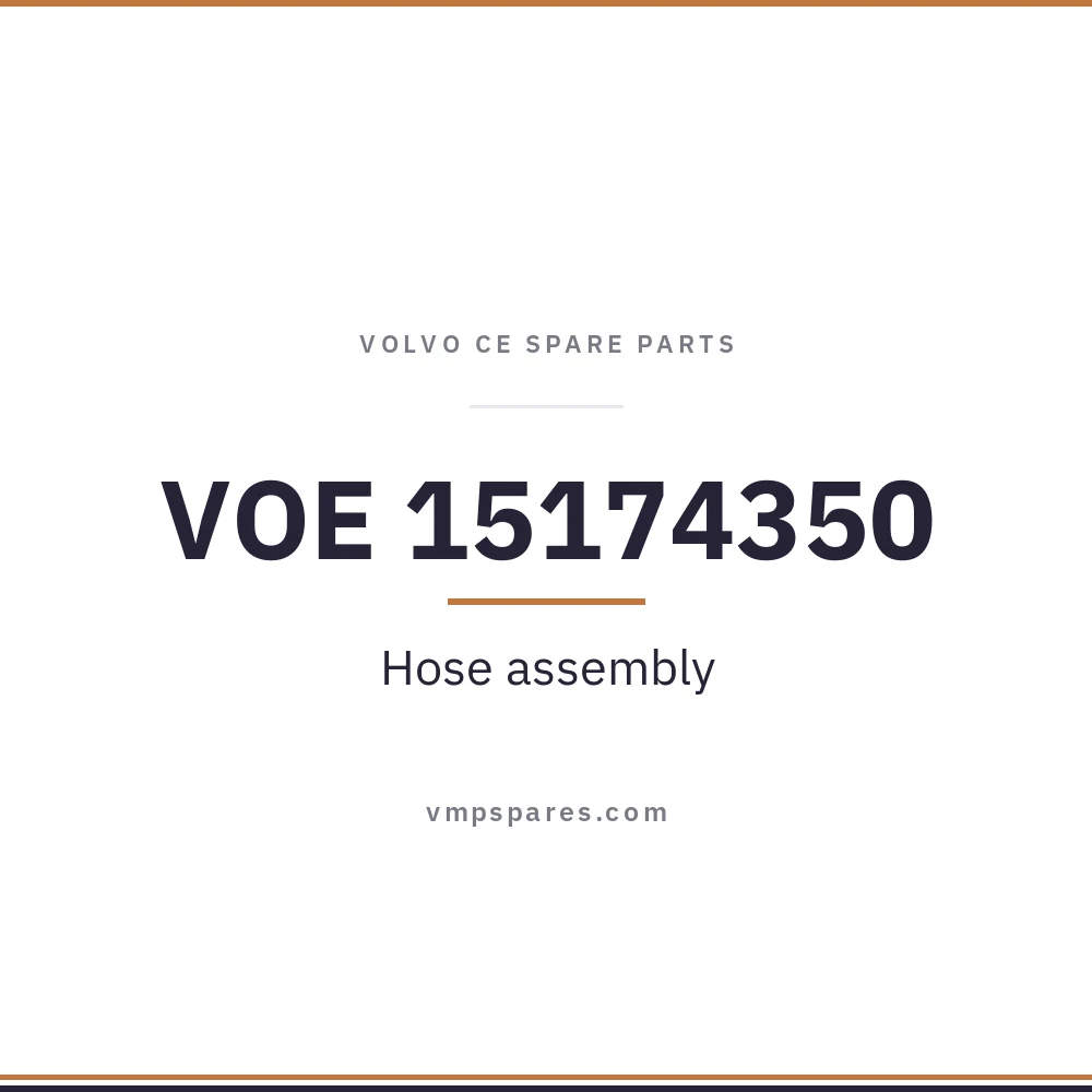 VOE 15174350 – Hose assembly