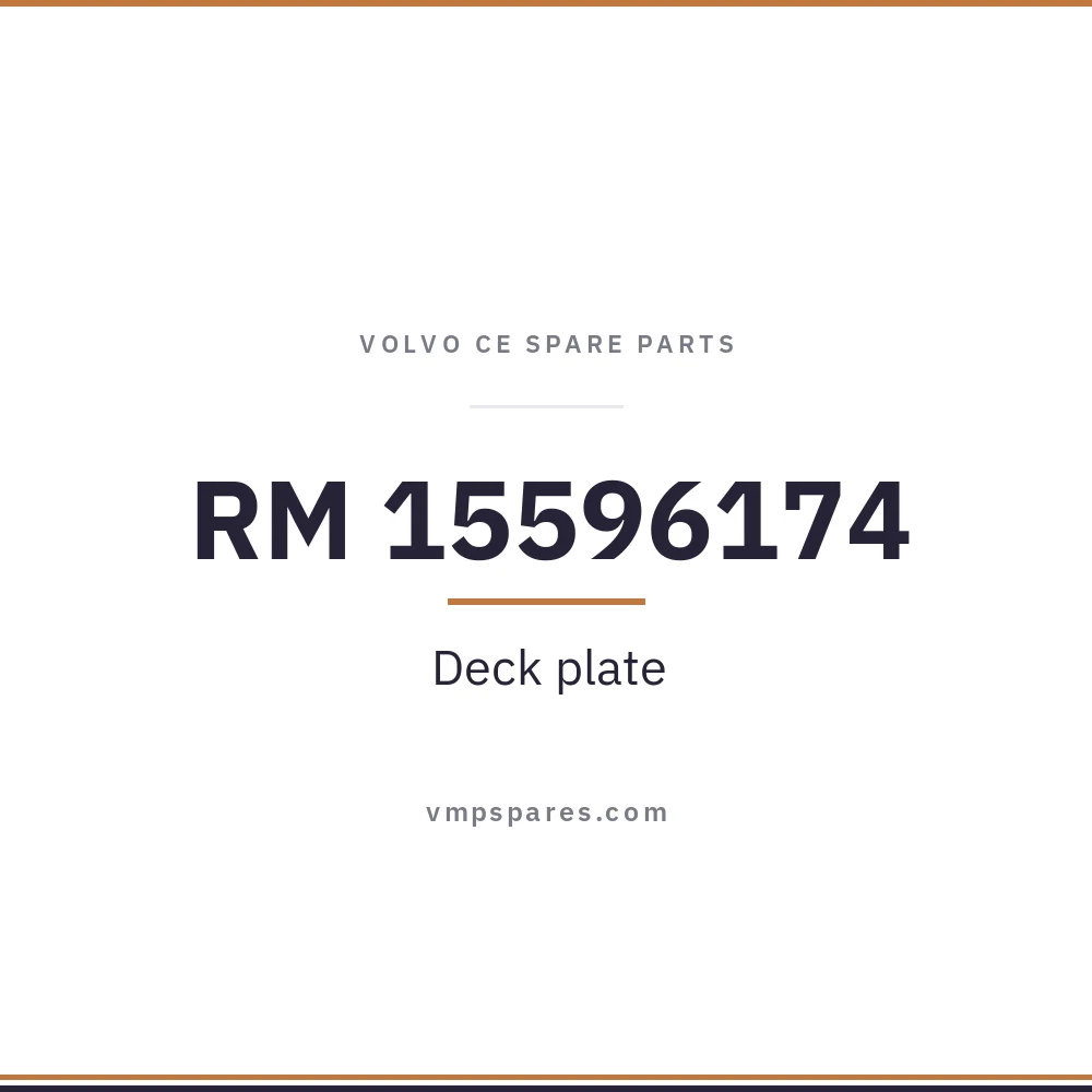 RM 15596174 – Deck plate