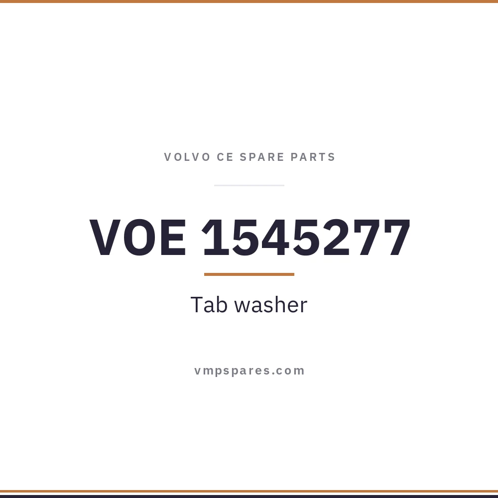 VOE 1545277 – Tab washer