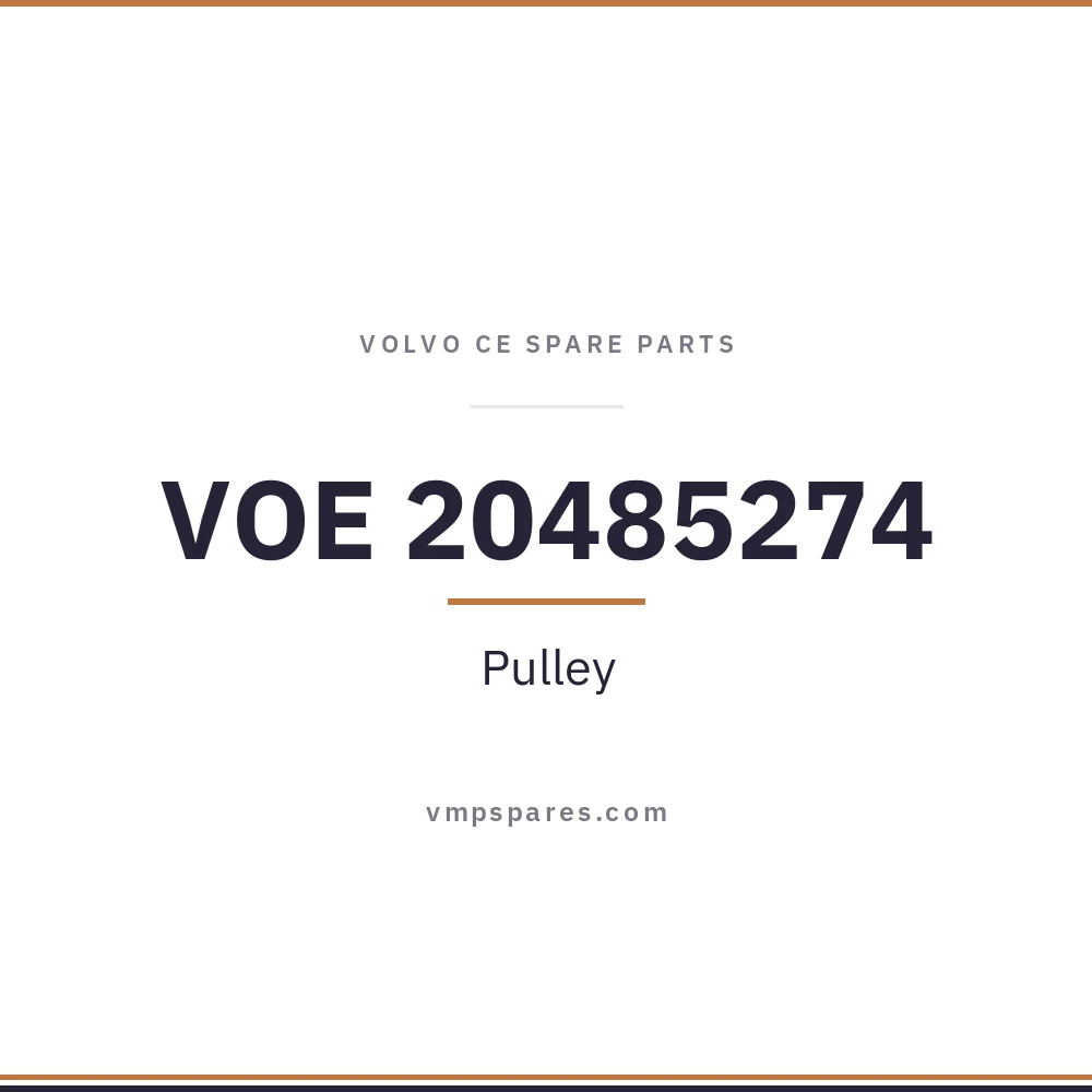VOE 20485274 – Pulley