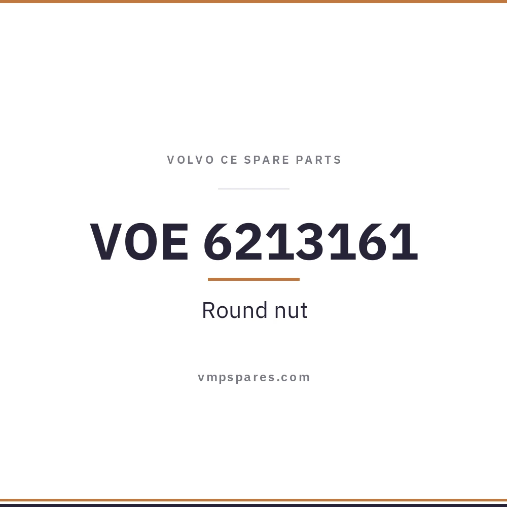 VOE 6213161 – Round nut