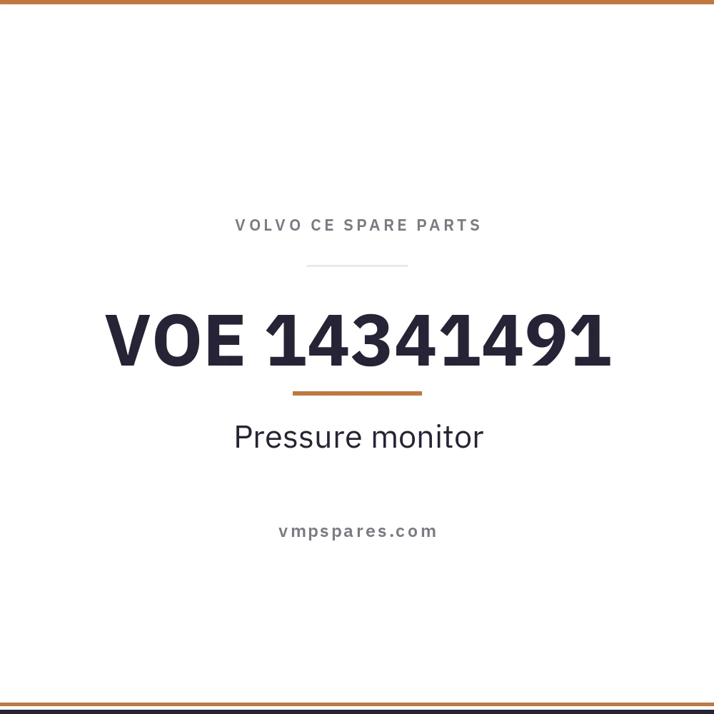 VOE 14341491 – Pressure monitor