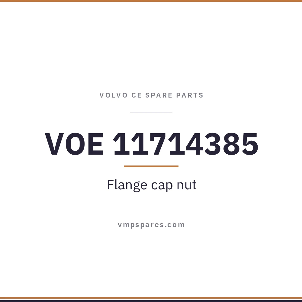 VOE 11714385 – Flange cap nut