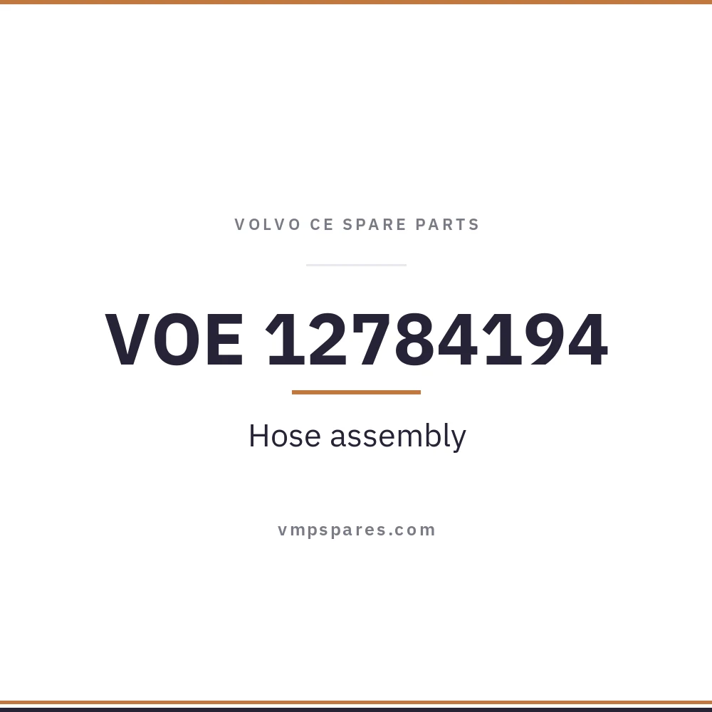 VOE 12784194 – Hose assembly
