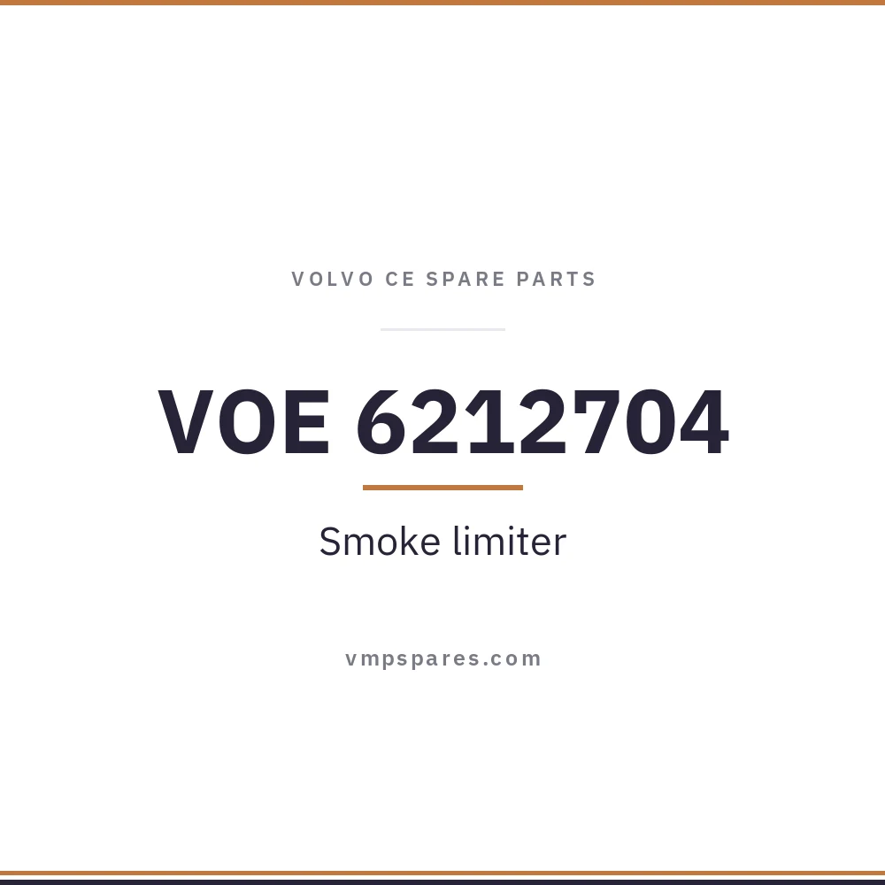VOE 6212704 – Smoke limiter