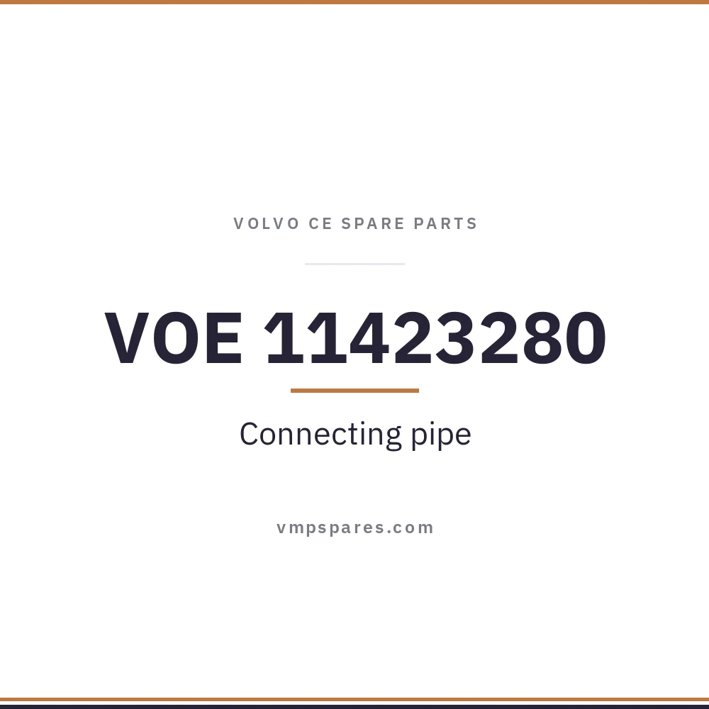 VOE 11423280 – Connecting pipe