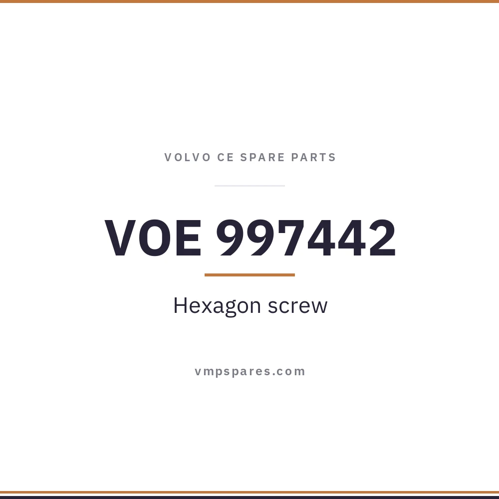 VOE 997442 – Hexagon screw