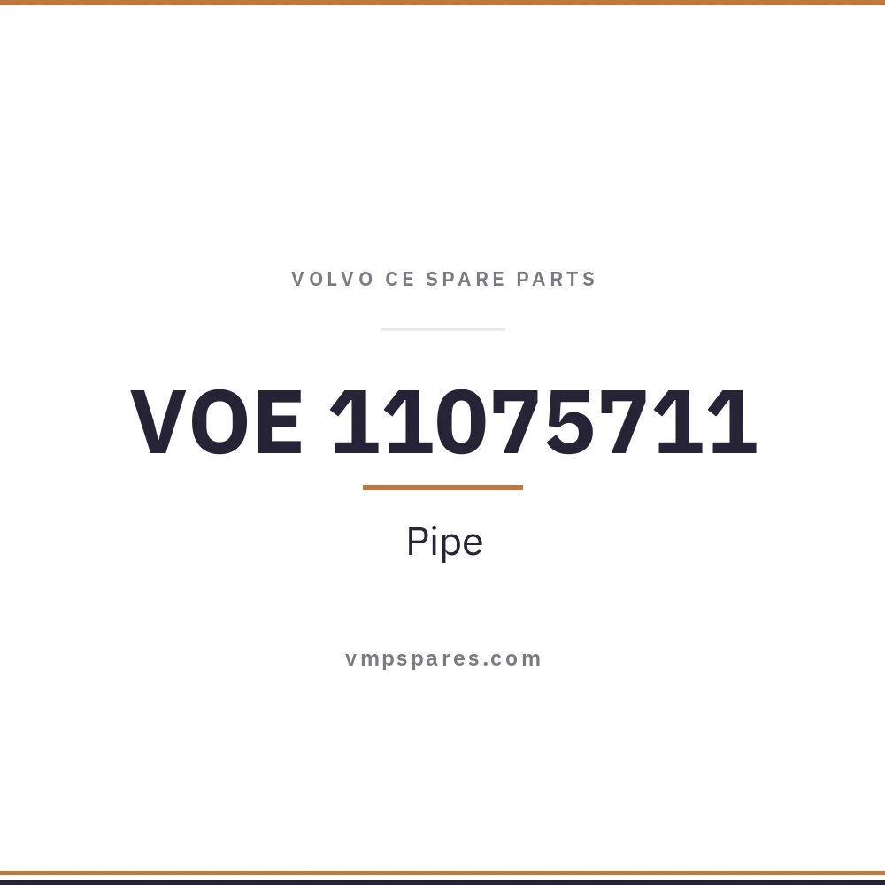 VOE 11075711 – Pipe