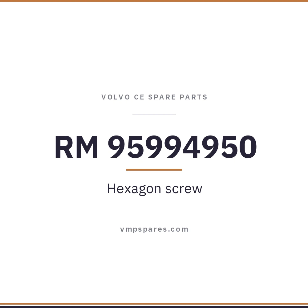 RM 95994950 – Hexagon screw