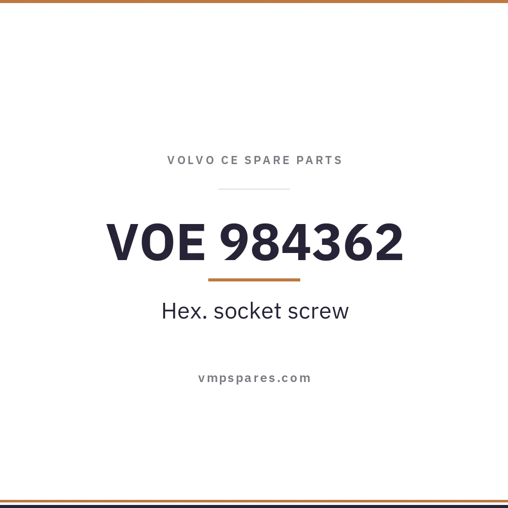 VOE 984362 – Hex. socket screw