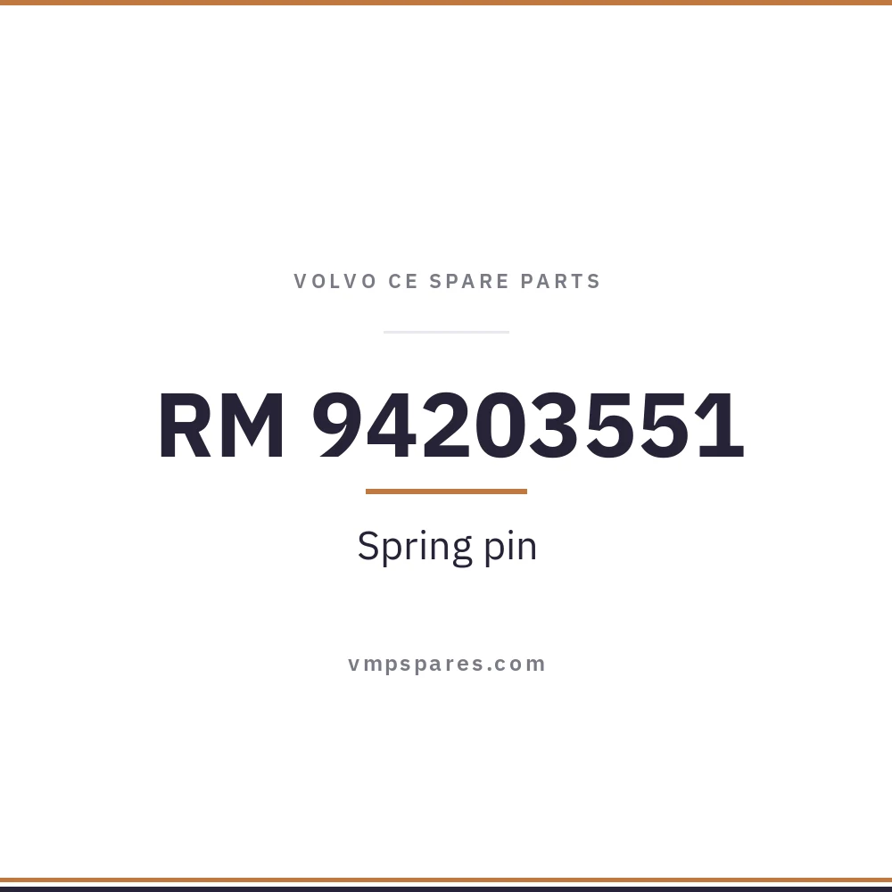 RM 94203551 – Spring pin