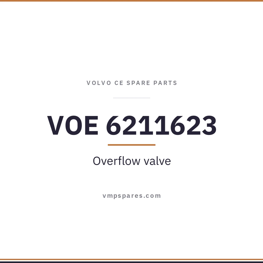 VOE 6211623 – Overflow valve