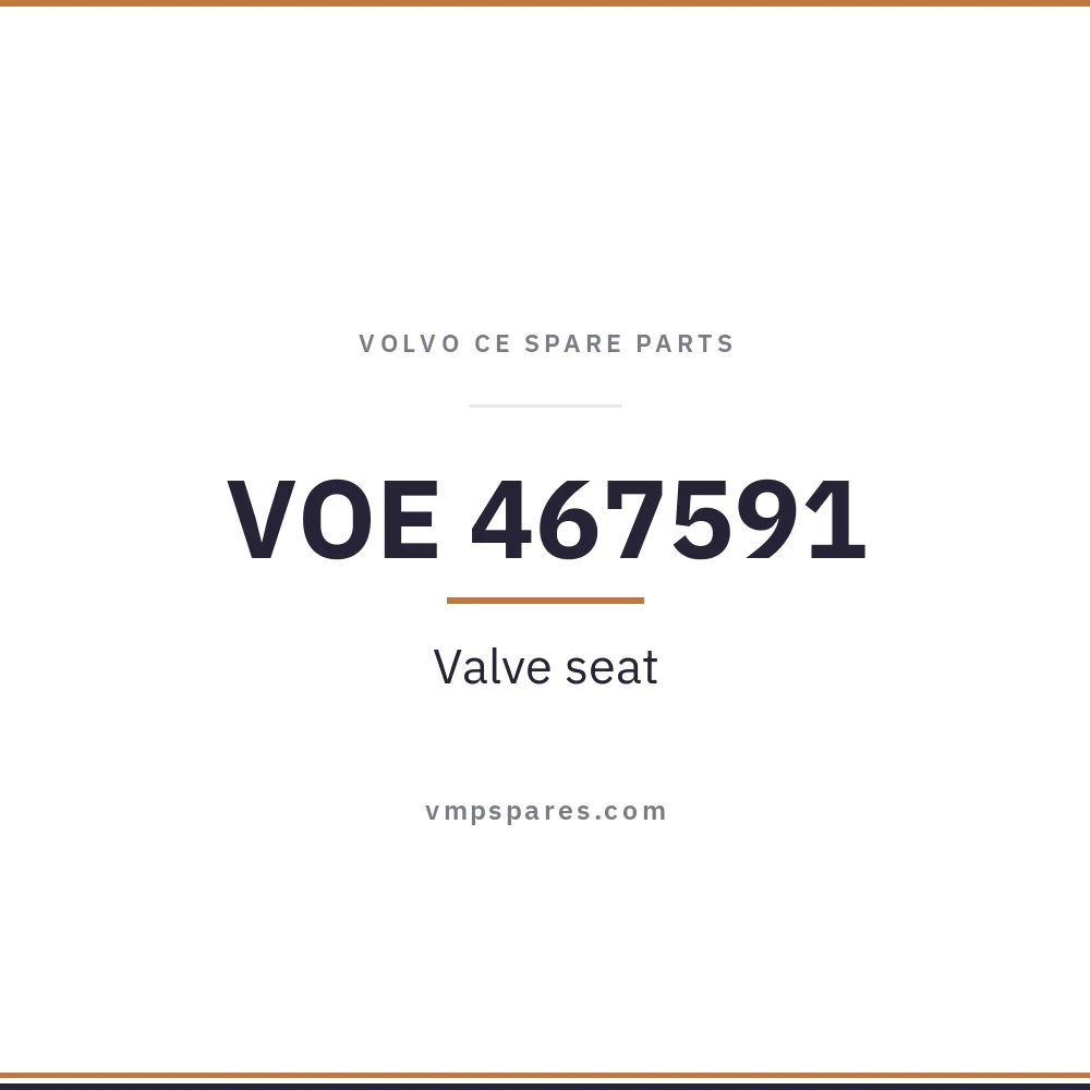 VOE 467591 – Valve seat