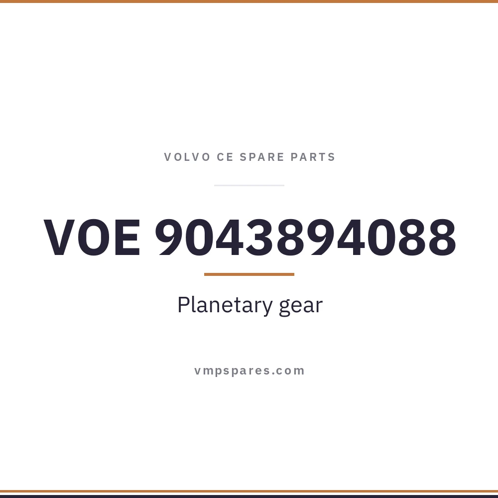VOE 9043894088 – Planetary gear