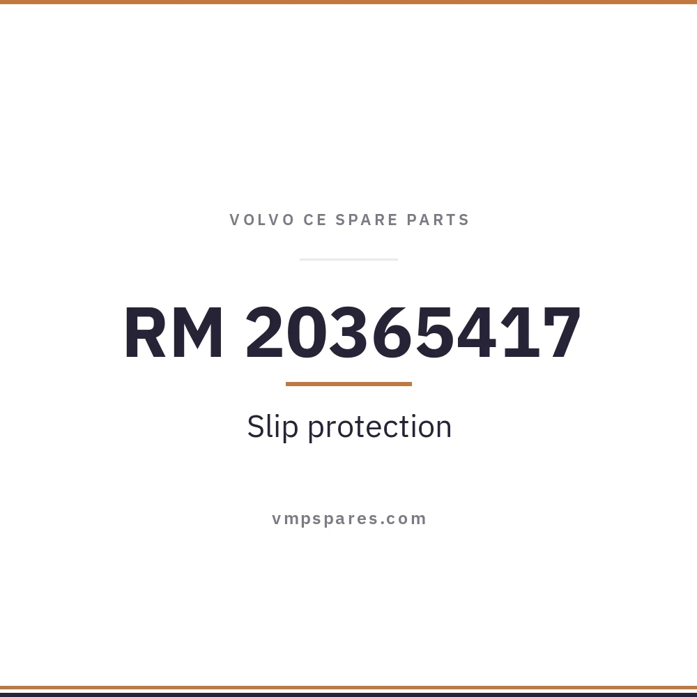 RM 20365417 – Slip protection