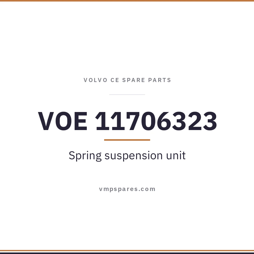 VOE 11706323 – Spring suspension unit